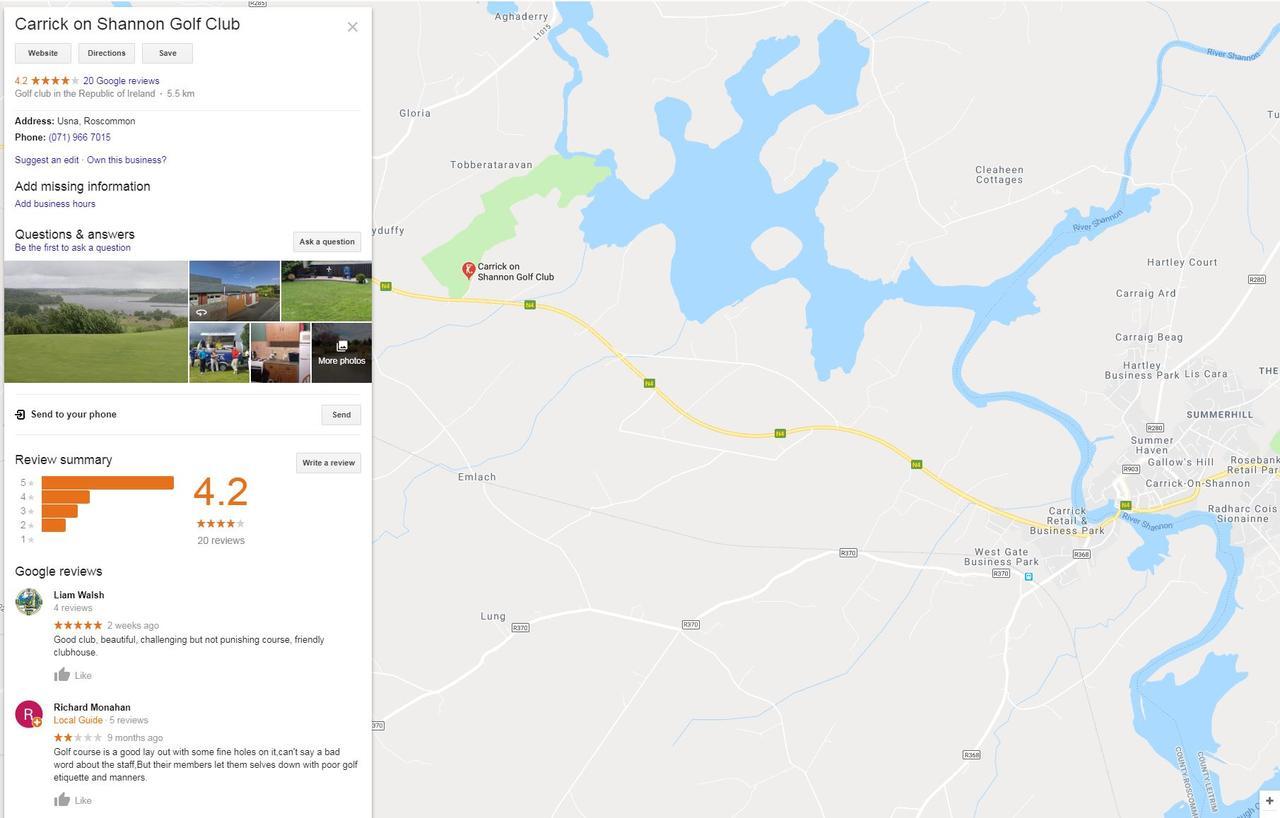 Ridge-Rock Accommodation Carrick on Shannon Extérieur photo
